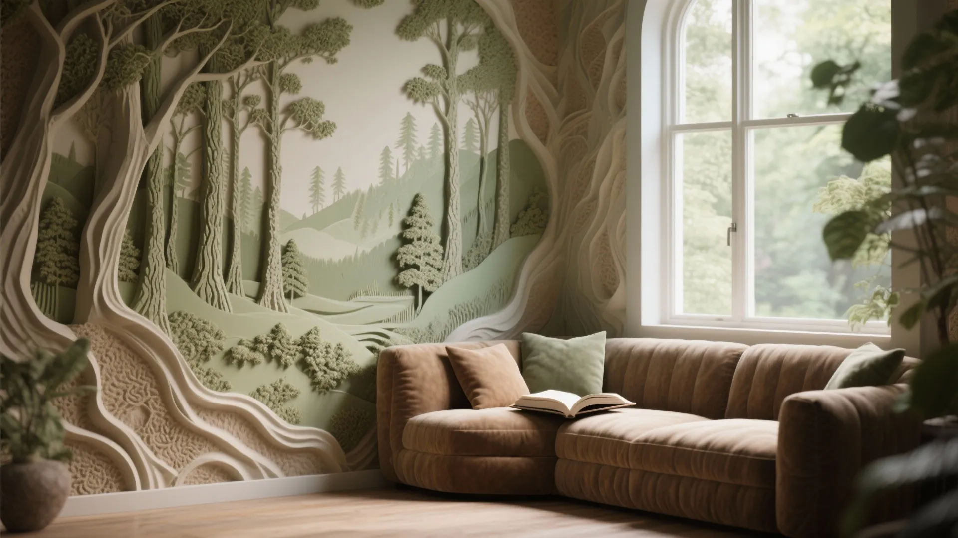 Nature-Inspired Relief Landscapes