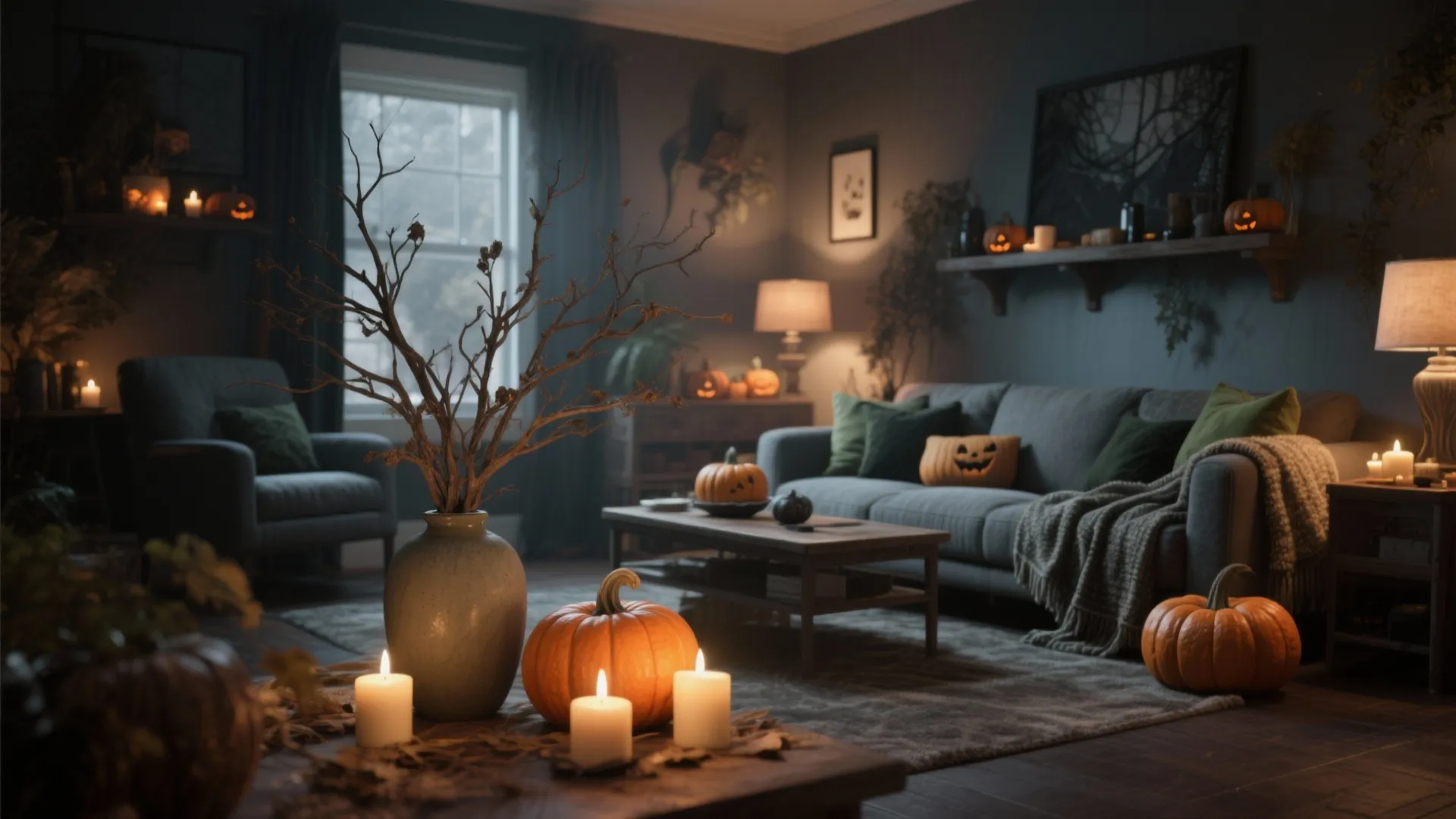 Subtle nature-led spookiness