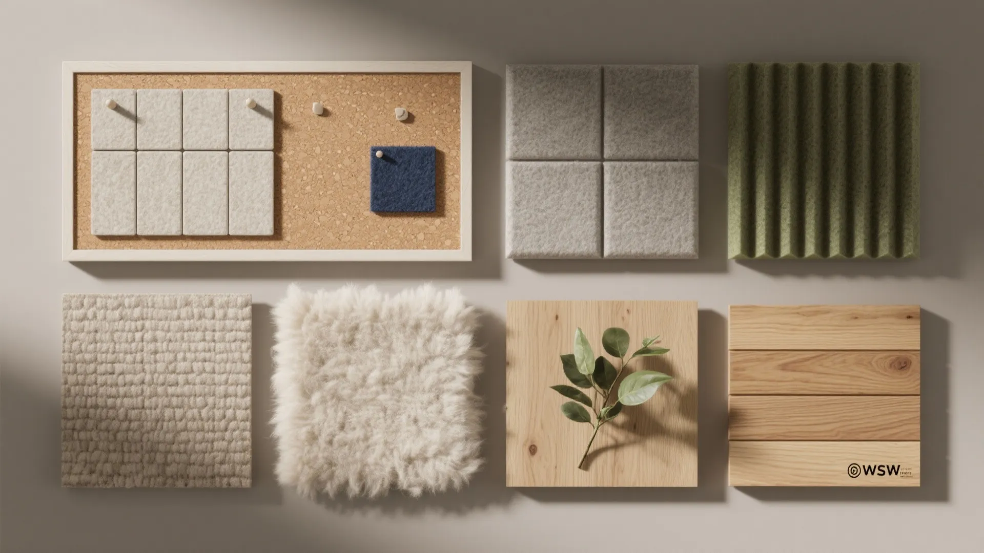 Biophilic Textures + Acoustic Treatment