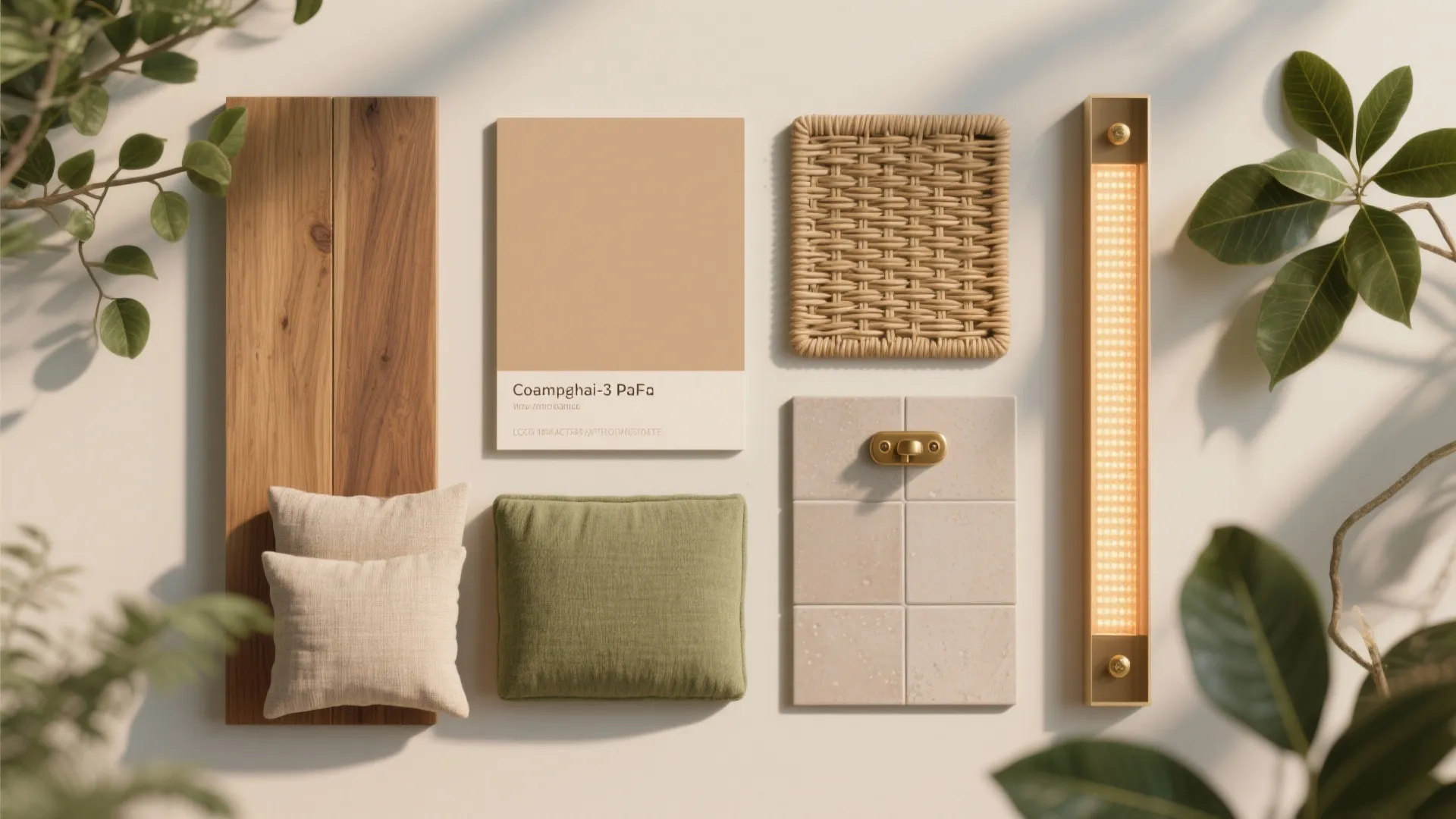 Nature palette and warm wood to suit Coimbatore