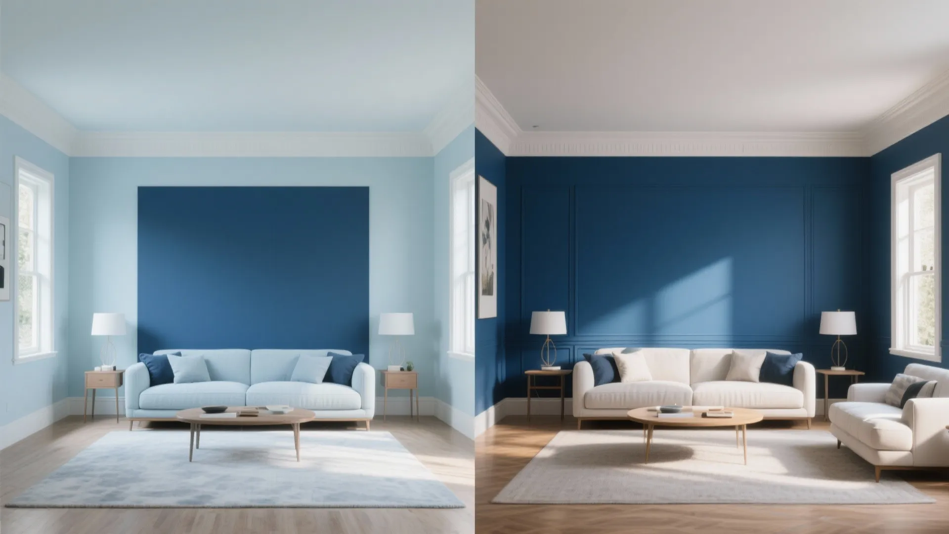 4. Nautical Accent Wall for Depth