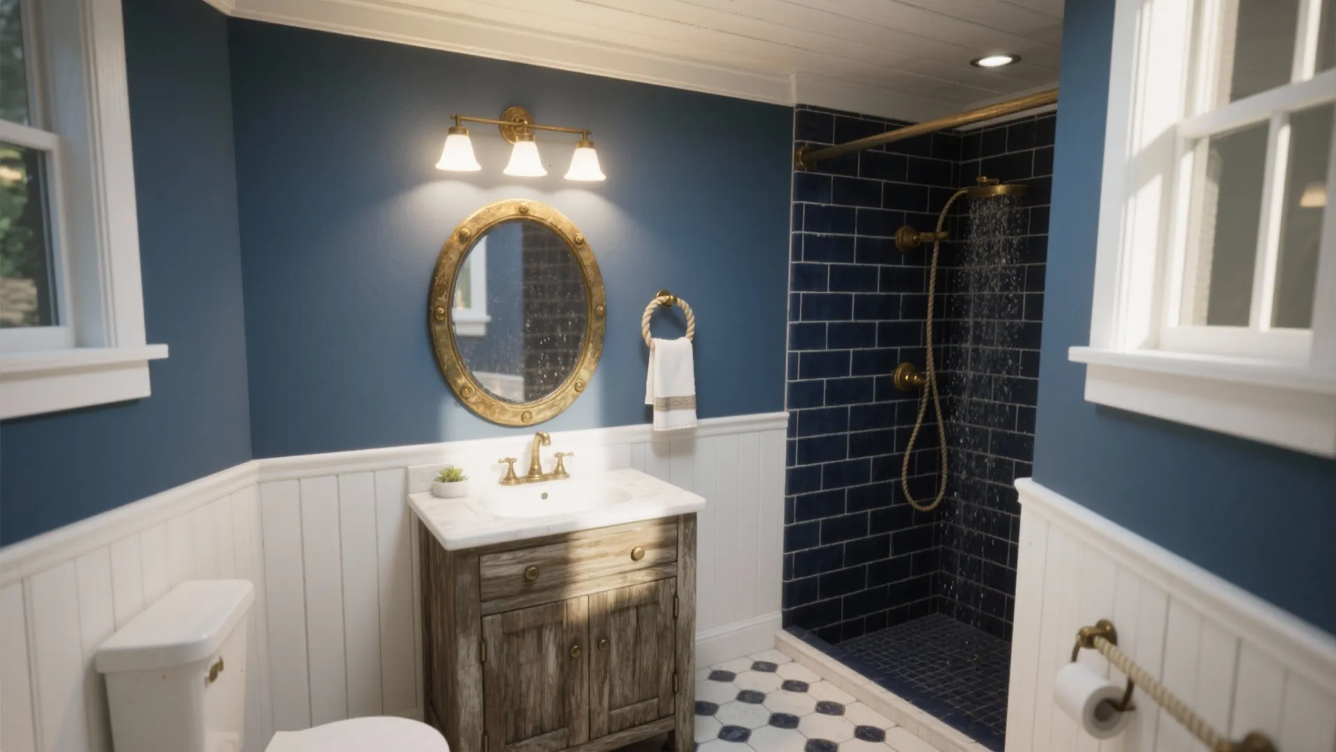 5 Nautical Bathroom Decorating Ideas: Seaside charm for small baths — practical tips, budget notes and layout tricks I use as a pro
