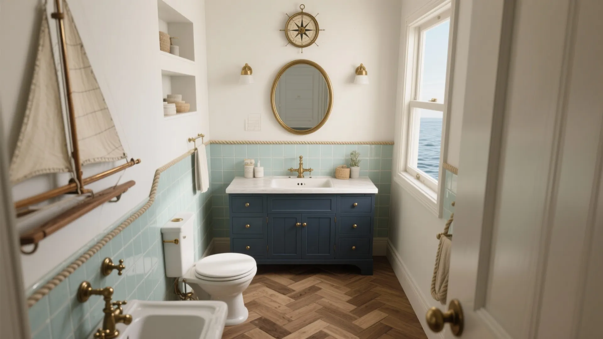 5 Nautical Bathroom Decor Ideas for Small Spaces: Coastal charm meets smart small-space design — five practical inspirations I’ve used in real projects