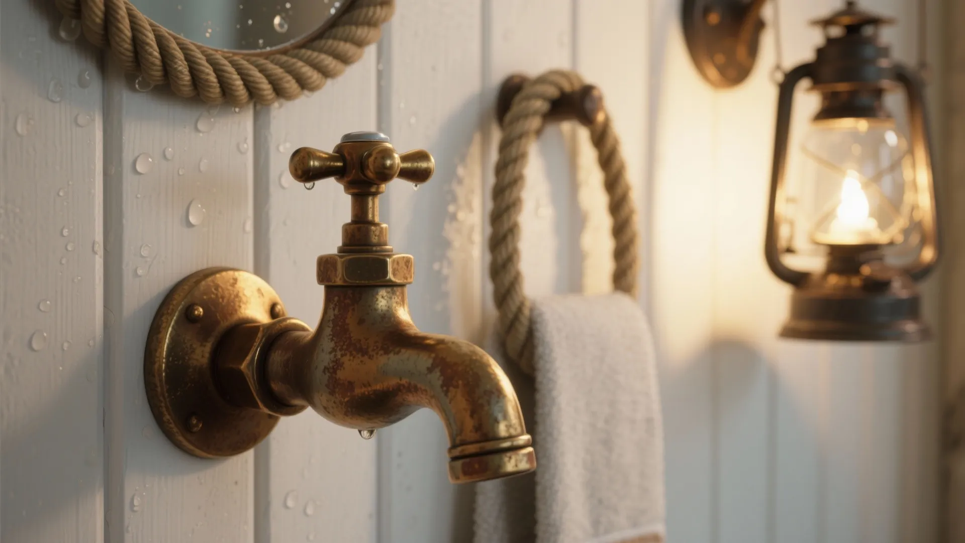 3. Nautical Fixtures and Brass Details