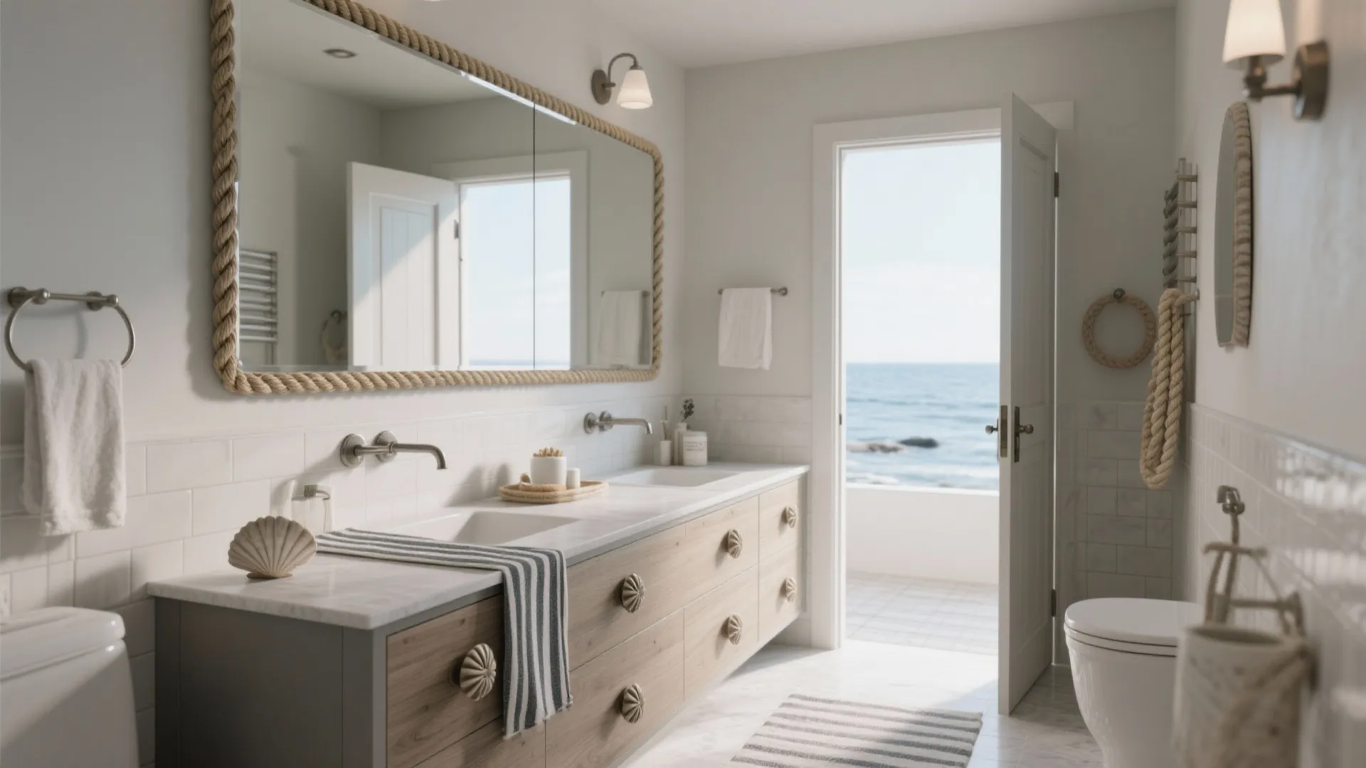 3. Subtle nautical details and functional layout tweaks