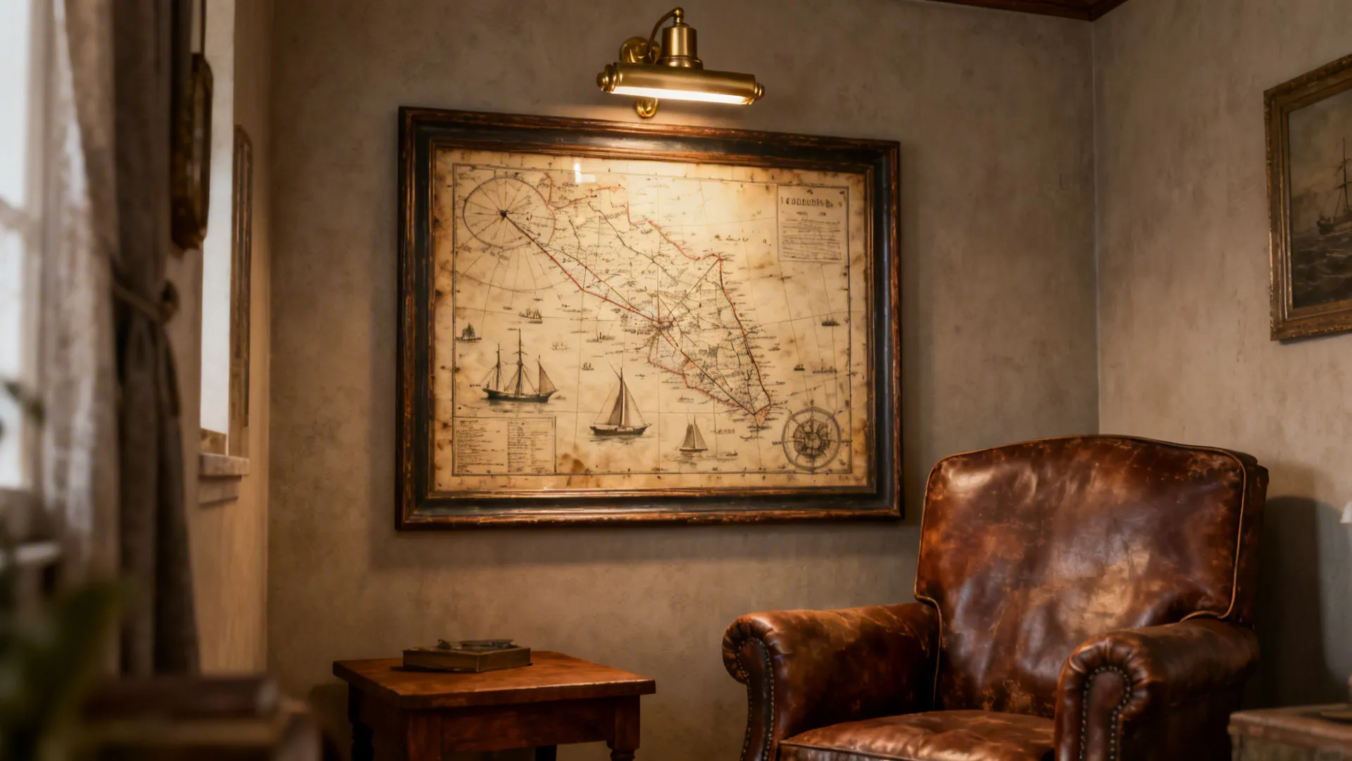 4. Nautical Maps and Vintage Charts