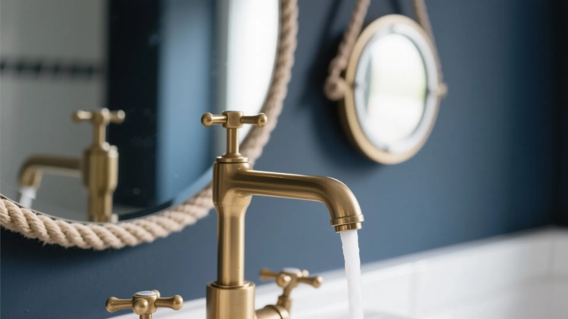 2. Nautical Touches with Modern Lines