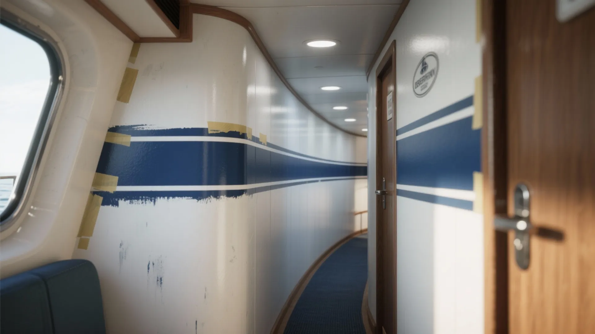 2. Two-Tone Nautical Stripes for Character