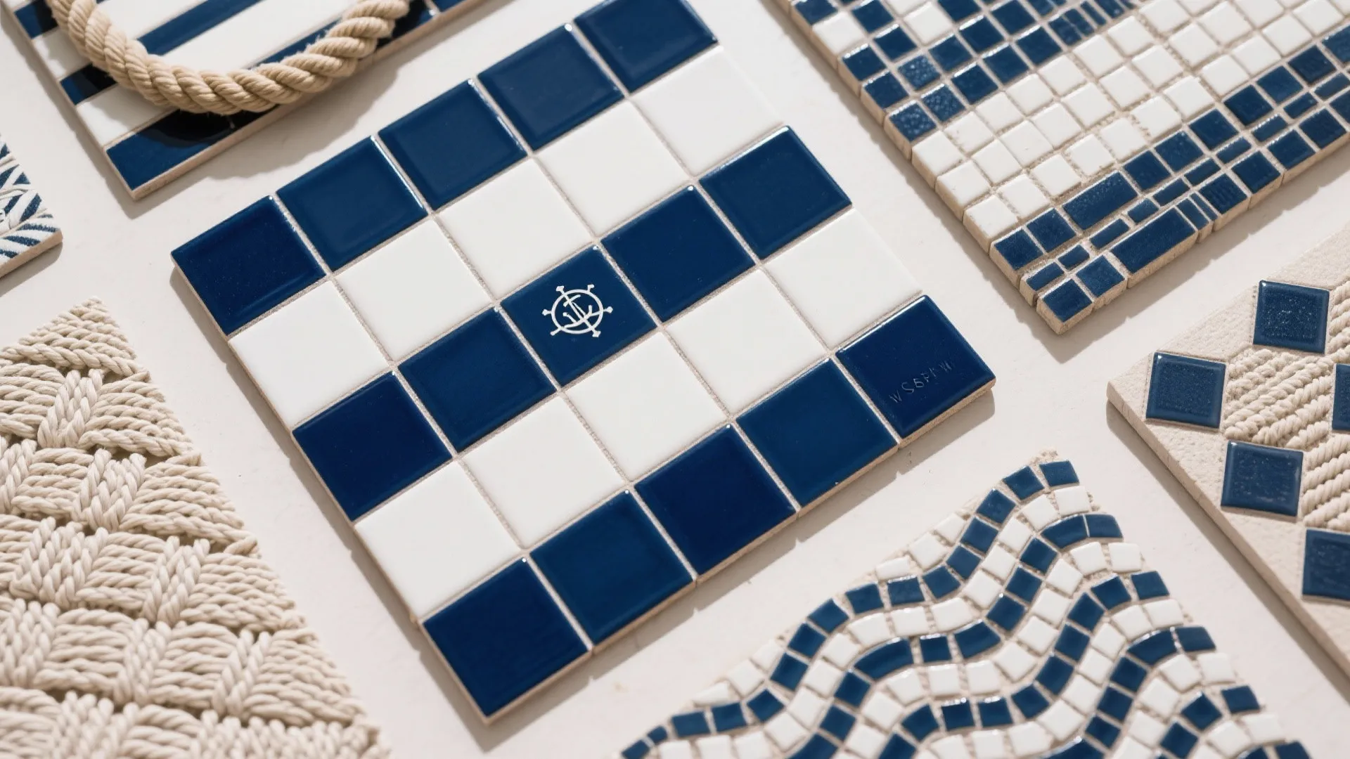 2. Nautical Themed Tiles