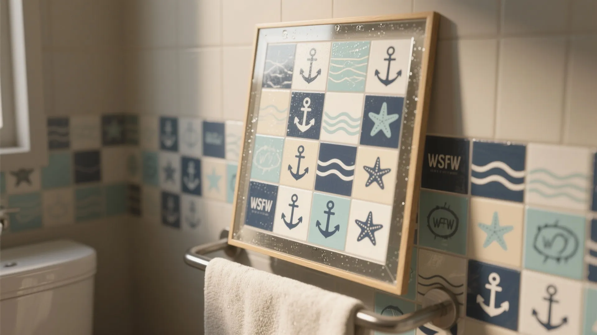 1. Nautical Tiles Coloring Sheet