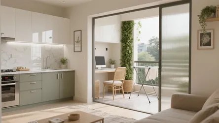 1 BHK flat in Navalur: 5 Smart Design Ideas