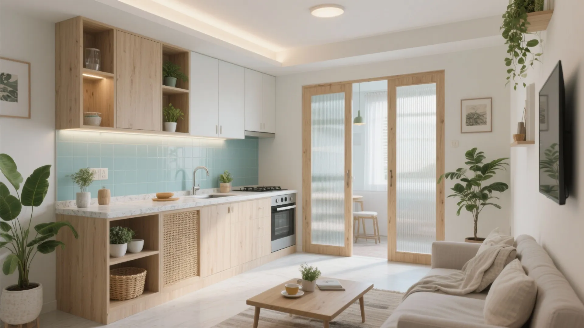 1 BHK Flat in Navalur: 5 Design Ideas That Work: A Chennai-based designer’s field notes on making a 1 BHK in Navalur feel bigger, brighter, and better—without blowing the budget