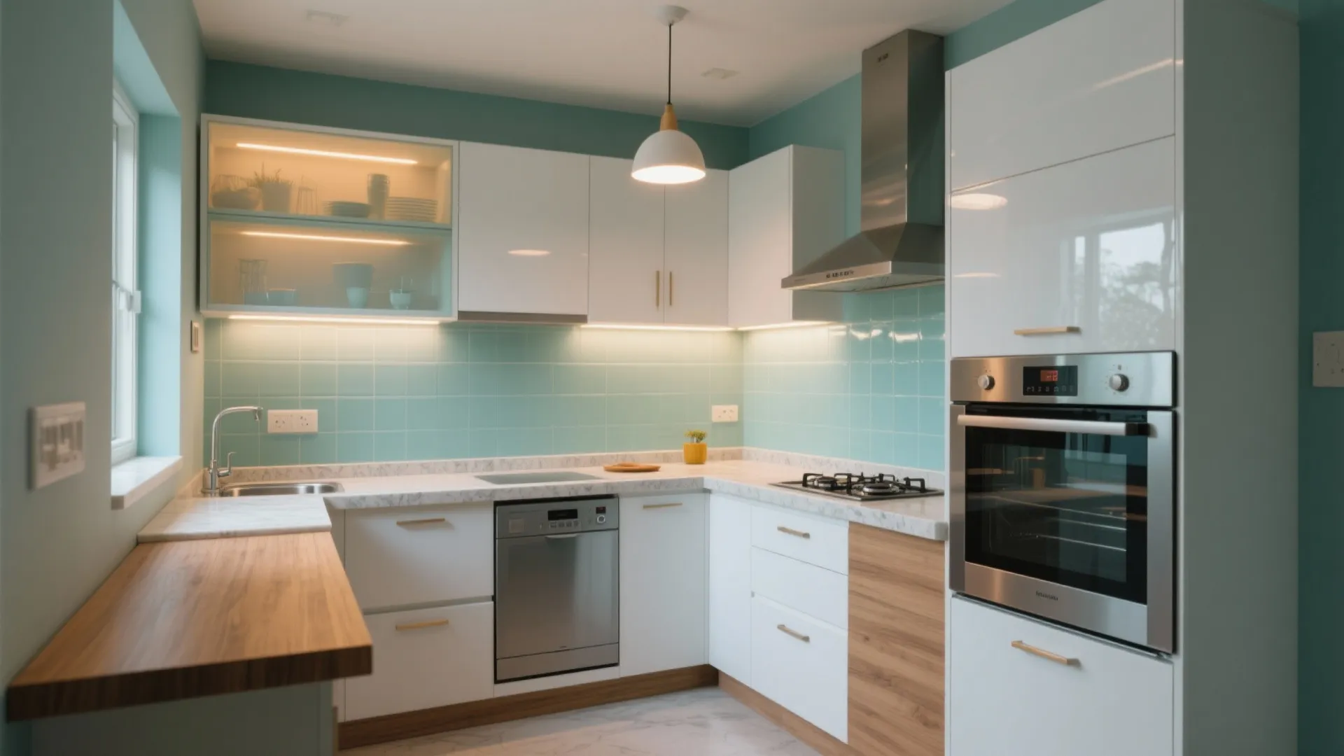2 BHK Flat in Navi Mumbai: 5 Smart Kitchen Design Ideas: Small-space, big impact: my 5 proven kitchen design inspirations for a 2 BHK flat in Navi Mumbai