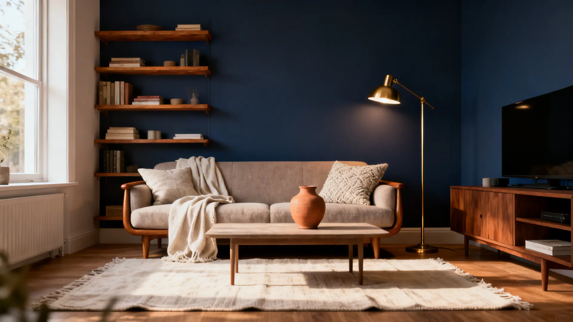 5 Navy Blue Living Room Ideas: Small-space tested navy blue palettes and layouts that feel luxe without breaking the bank
