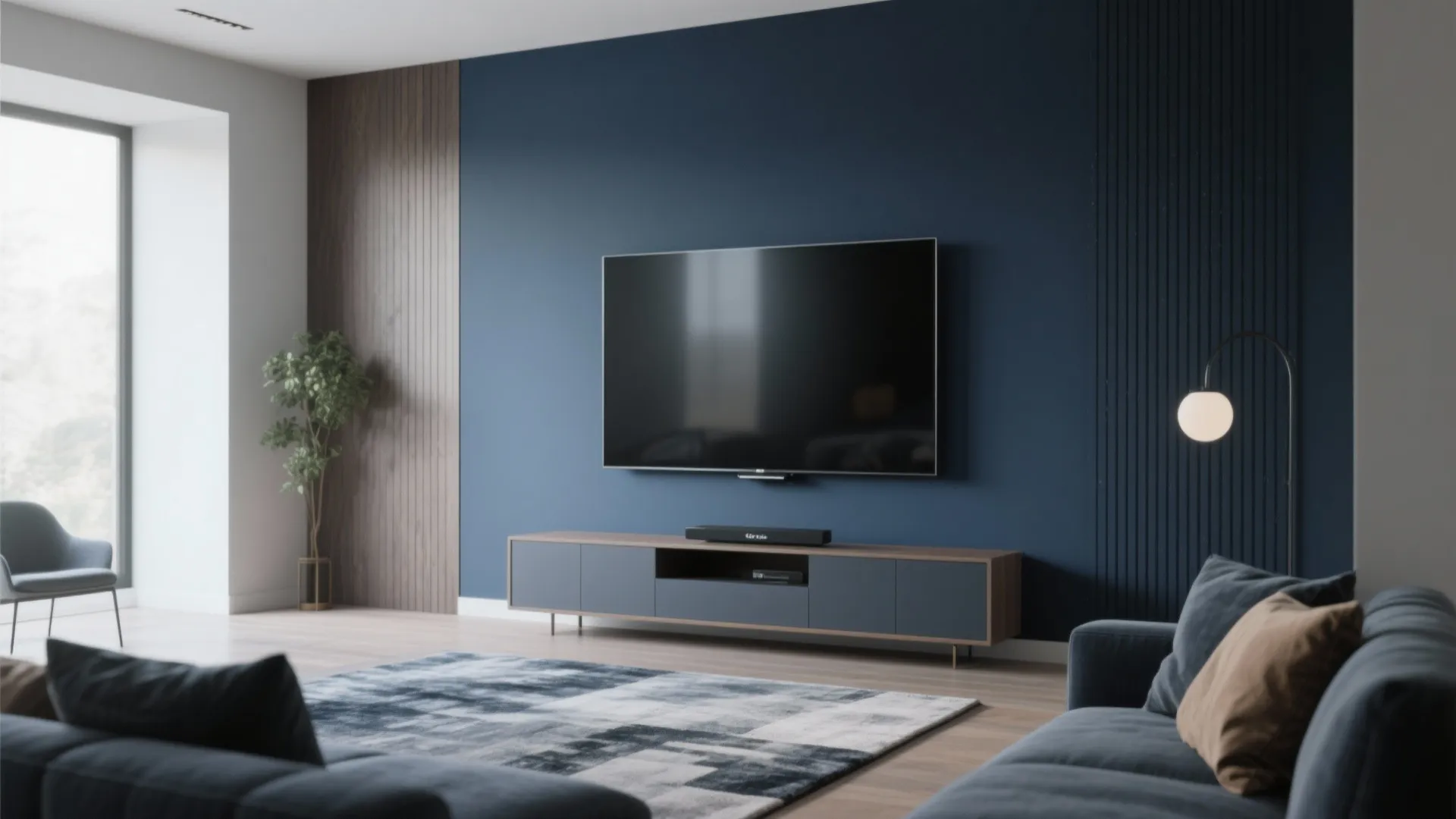 Accent Paint or Wallpaper Backdrop