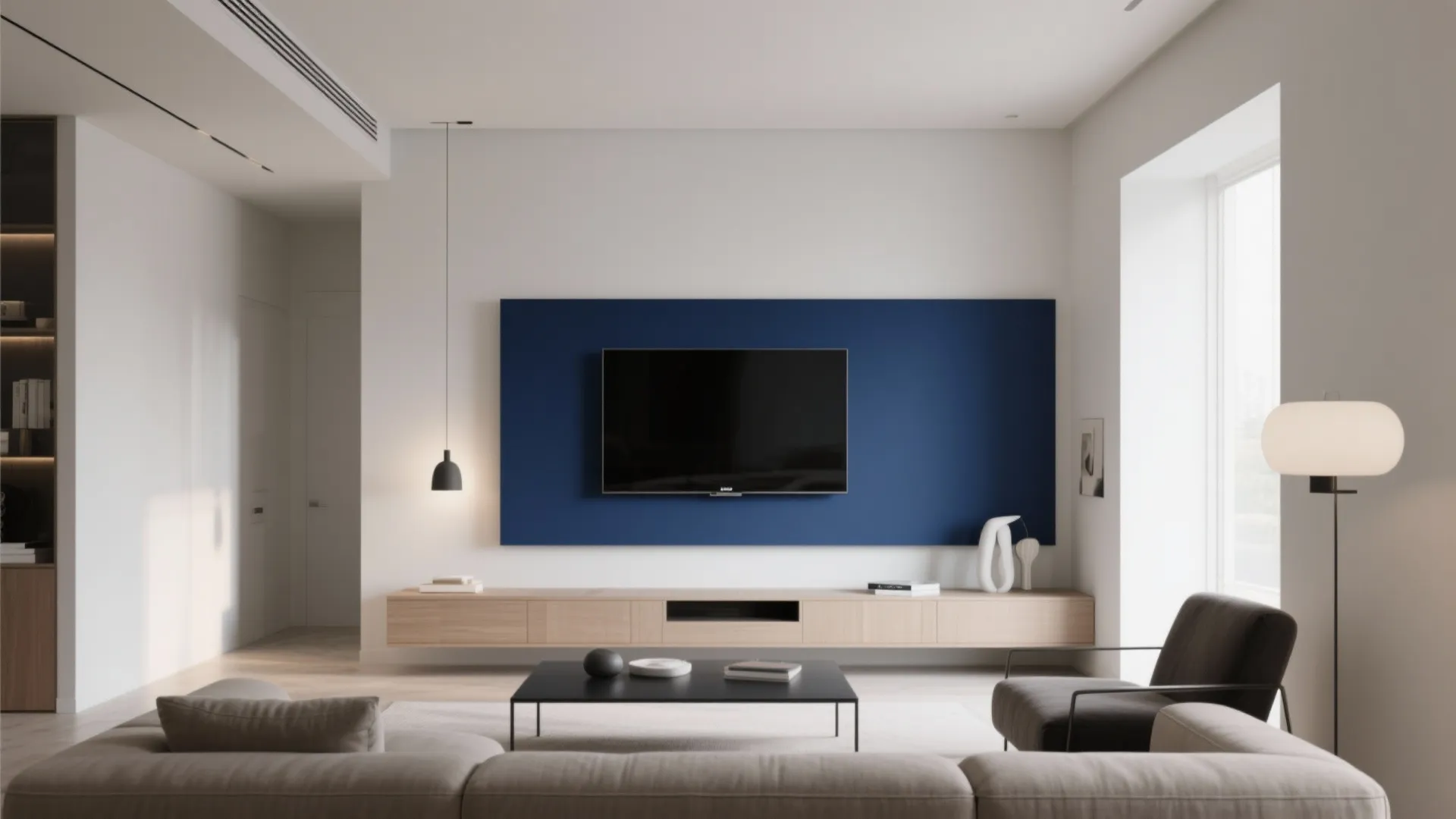 Bold Accent Color Block