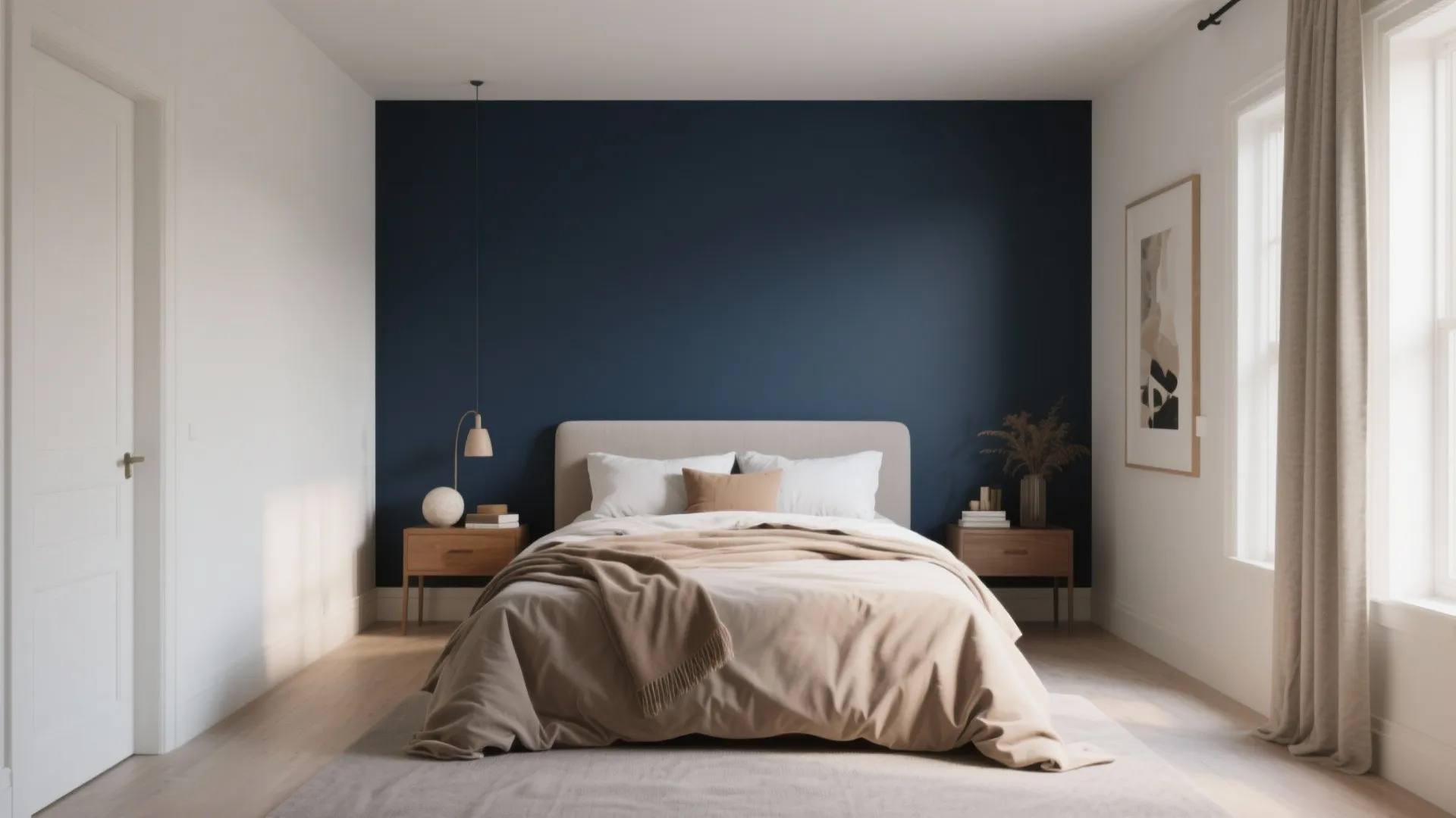 6. Accent Wall for Depth