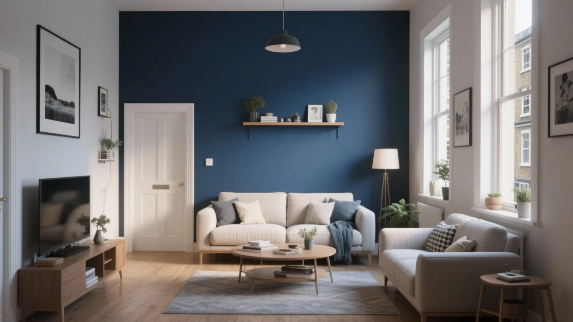 6. Accent Walls for Depth