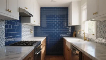 5 Kitchen Blue Tiles Ideas