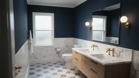 Navy Blue Bathroom Decorating Ideas: 5 Tips