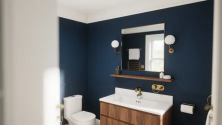 Navy Bathroom Decor: 5 Inspo Ideas
