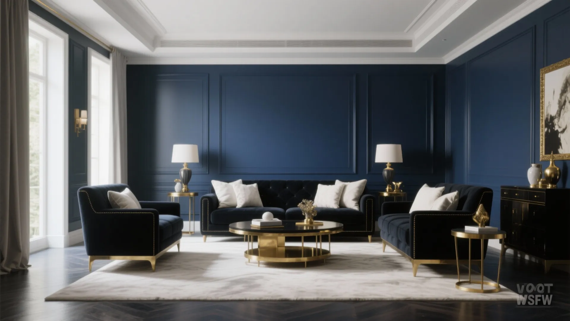 6. Navy Blue for Rich Elegance