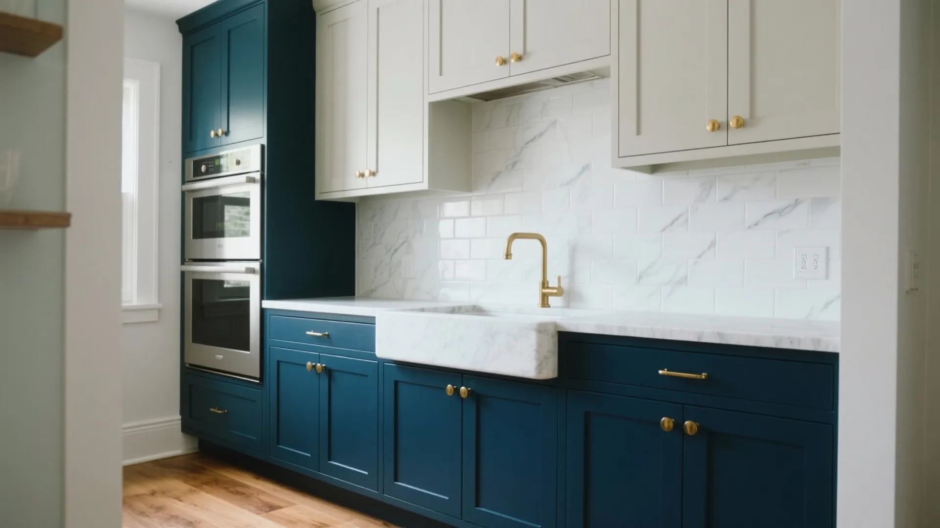 Navy + Brass: Classic with Drama