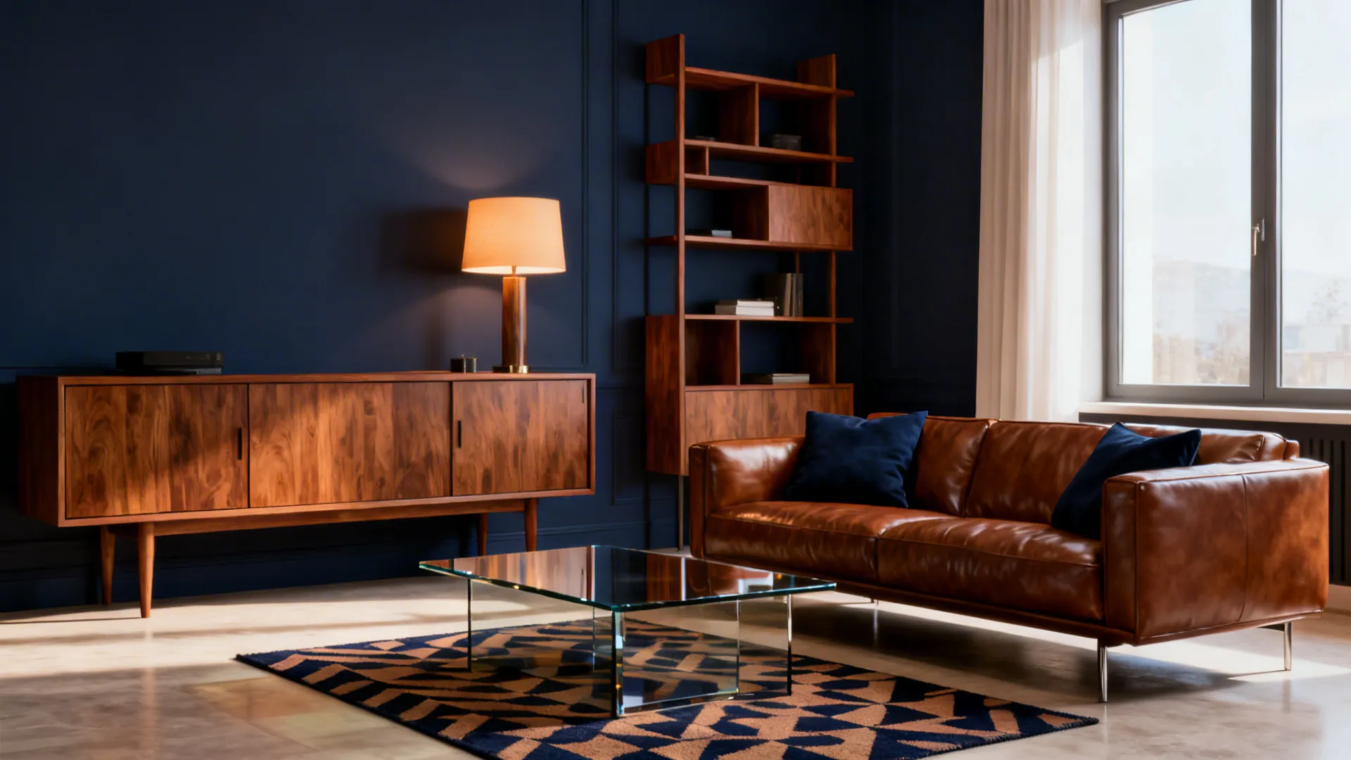 Navy Blue & Brown Living Room Ideas — 5 Inspiring Designs: Cozy, modern, and small-space friendly navy blue and brown living room inspirations from a 10+ year interior designer