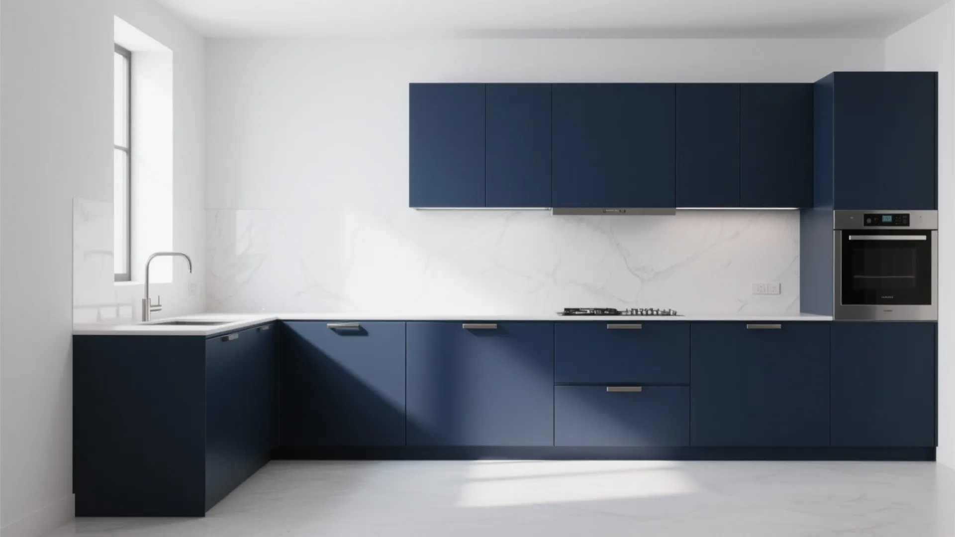 1. Navy Blue Elegance