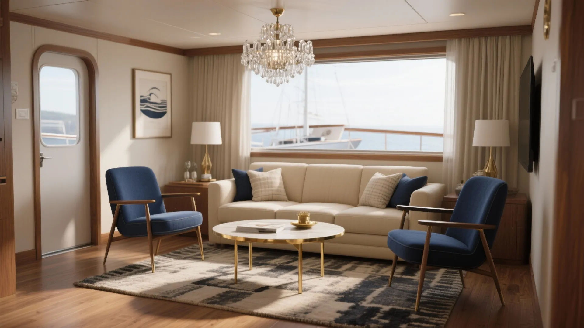 Navy Blue Chairs: 5 Small-Space Inspo: How to use navy blue chairs to elevate living rooms — five practical ideas from a senior designer