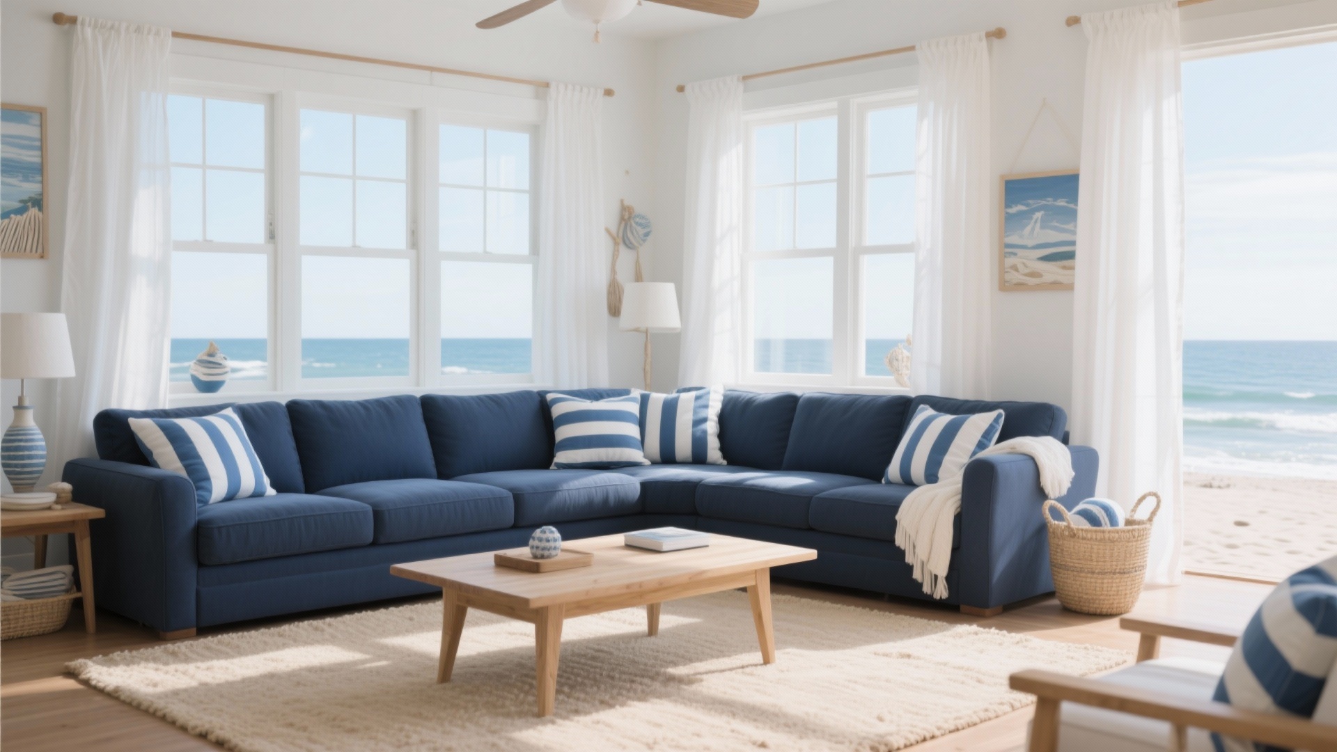 10 Navy Couch Living Room Ideas