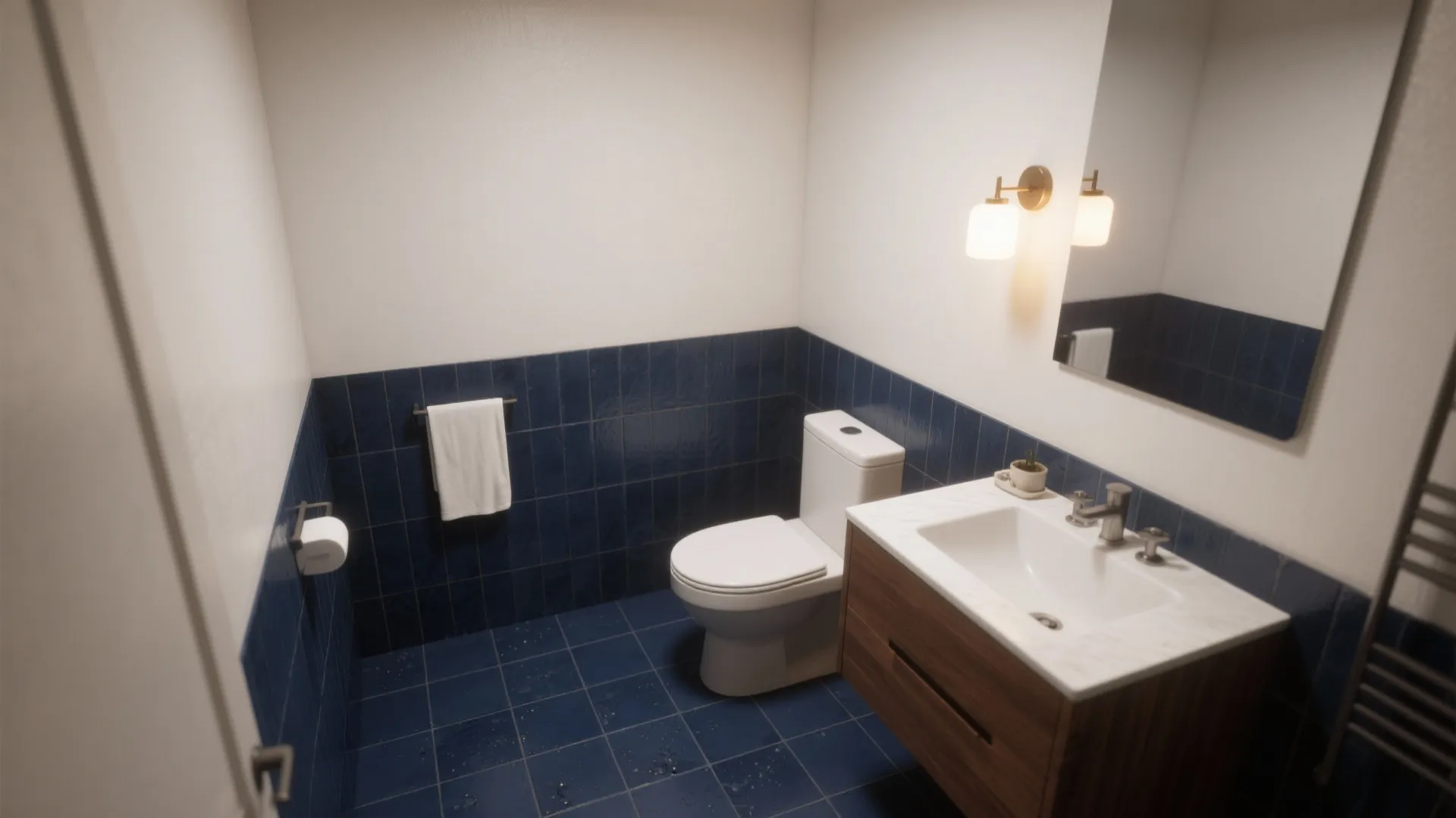 3. Deep Navy for Contrast and Drama