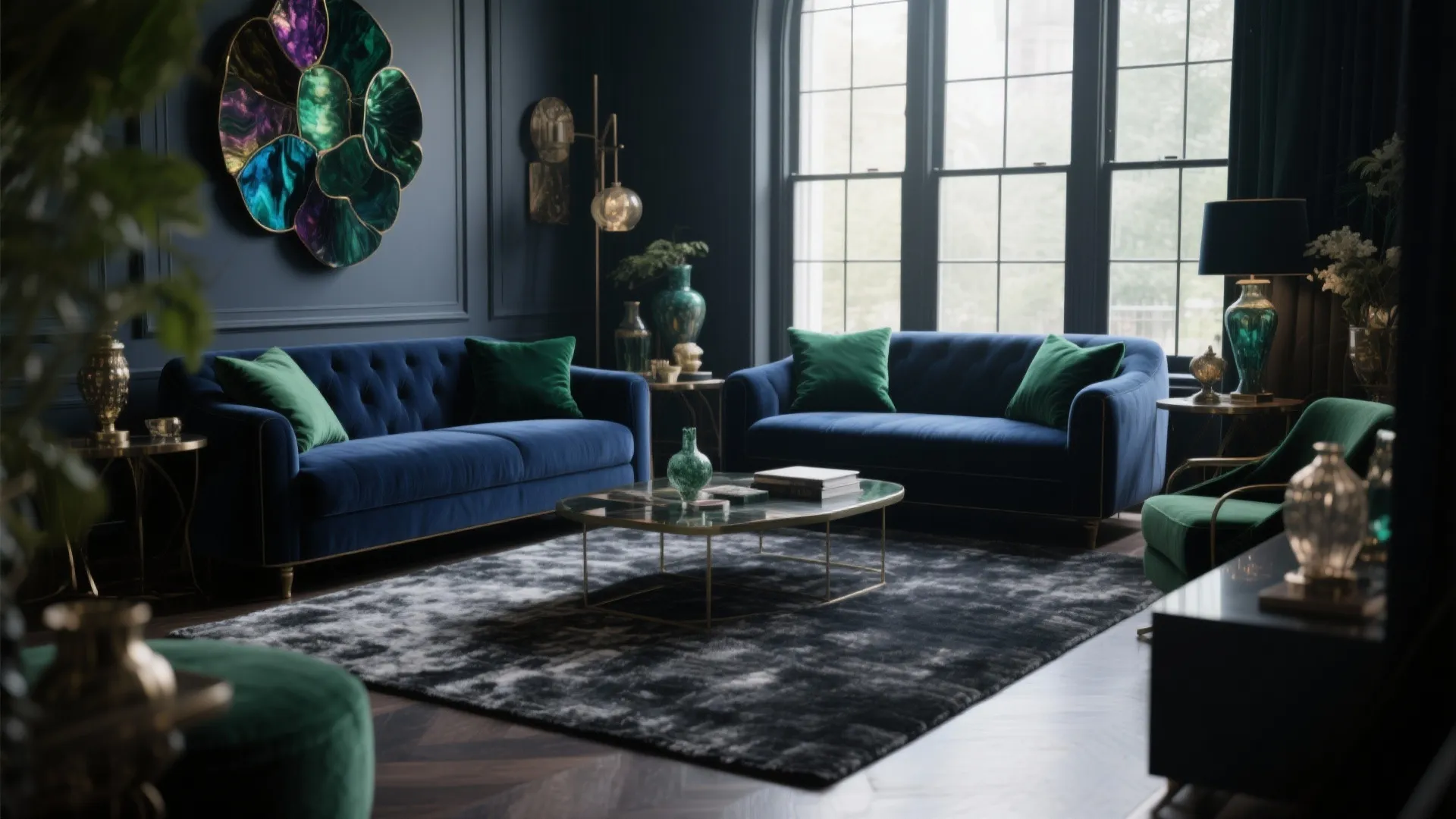 3. Layering Navy with Other Deep Hues