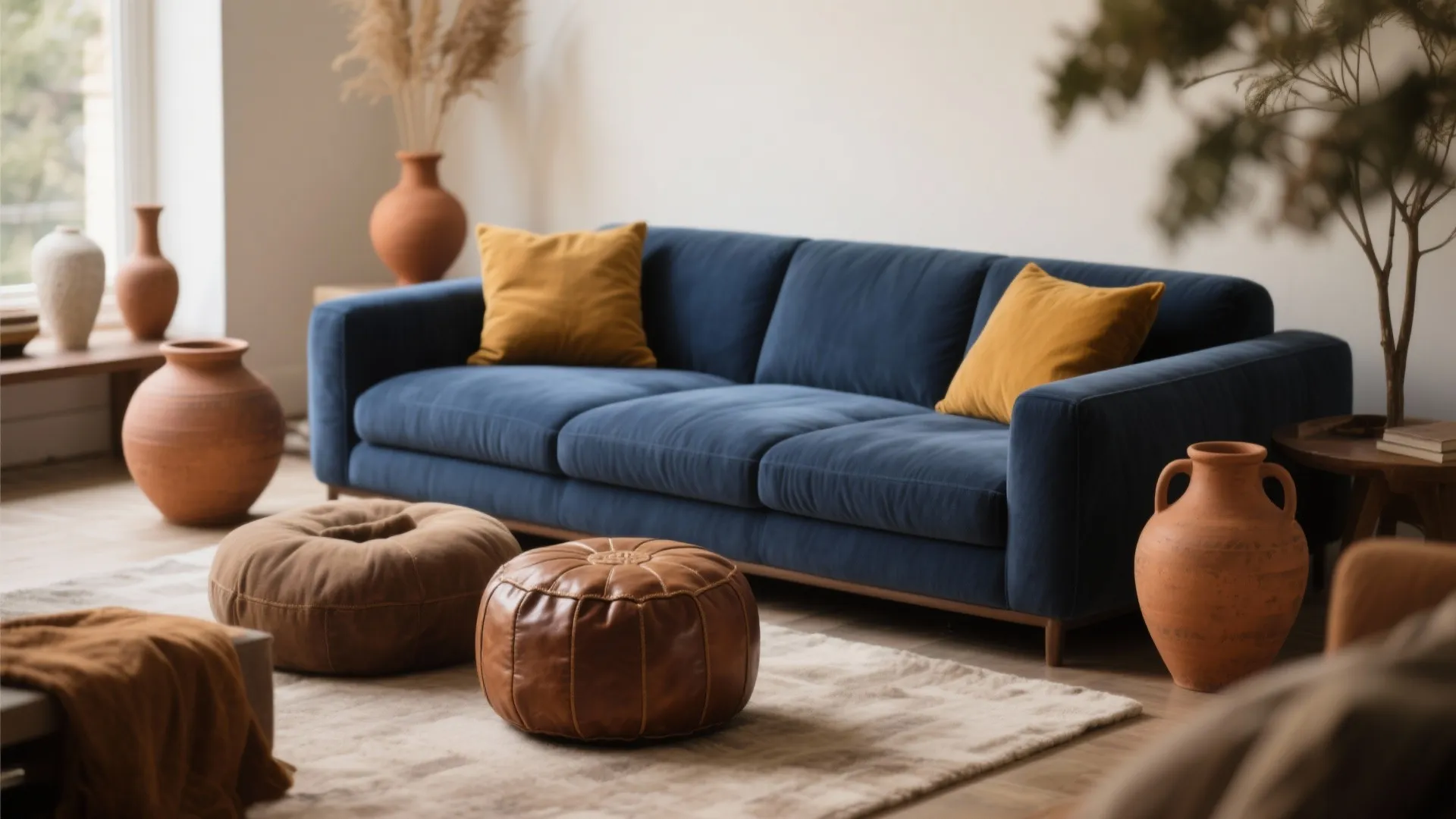 6. Earth-Tone Balance