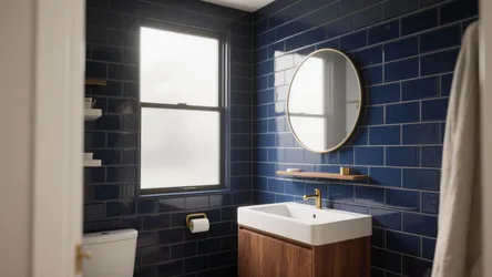 Blue Bathroom Subway Tile: 5 Small-Space Ideas