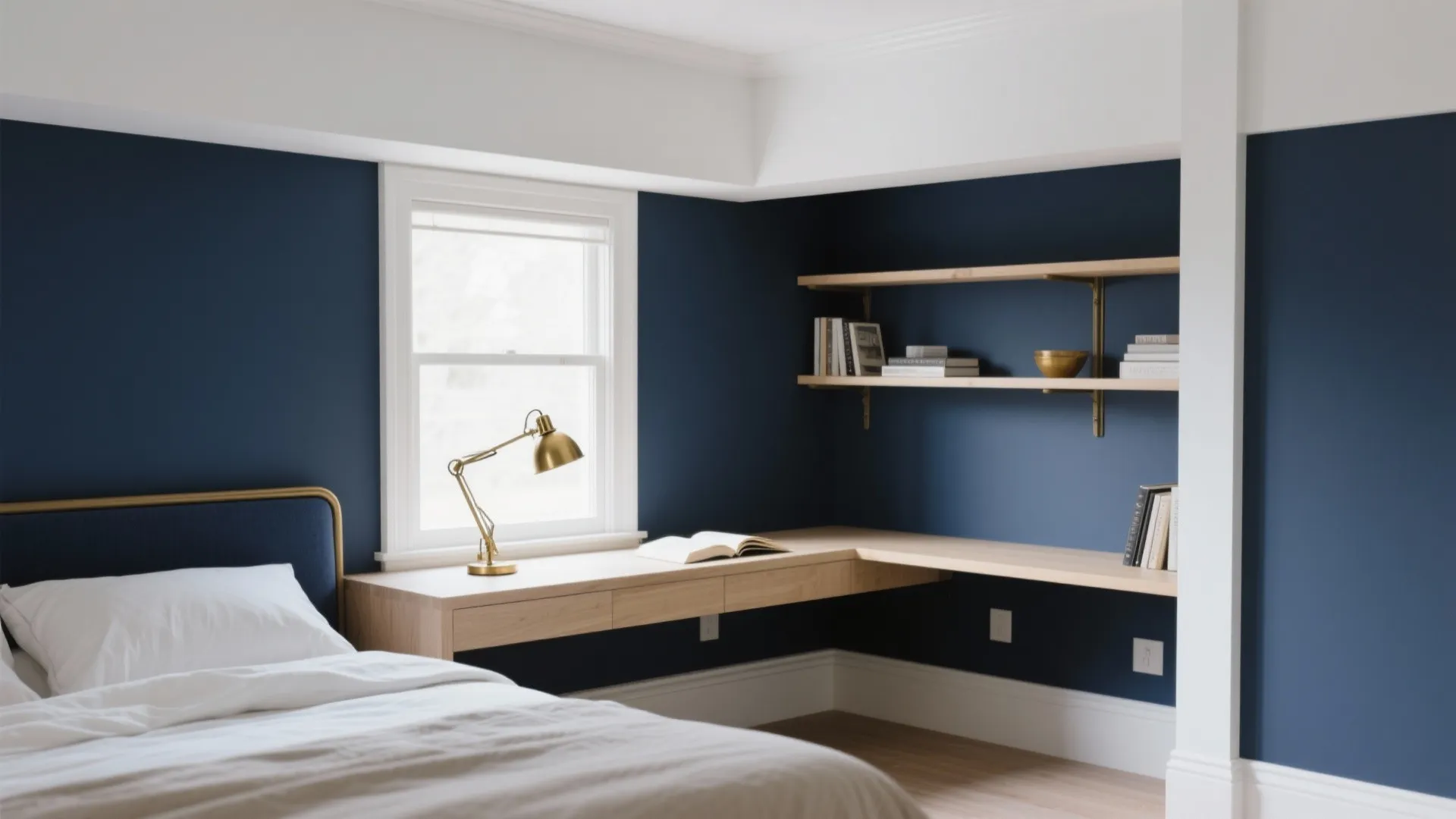 Deep Navy Accent for Focus Corners