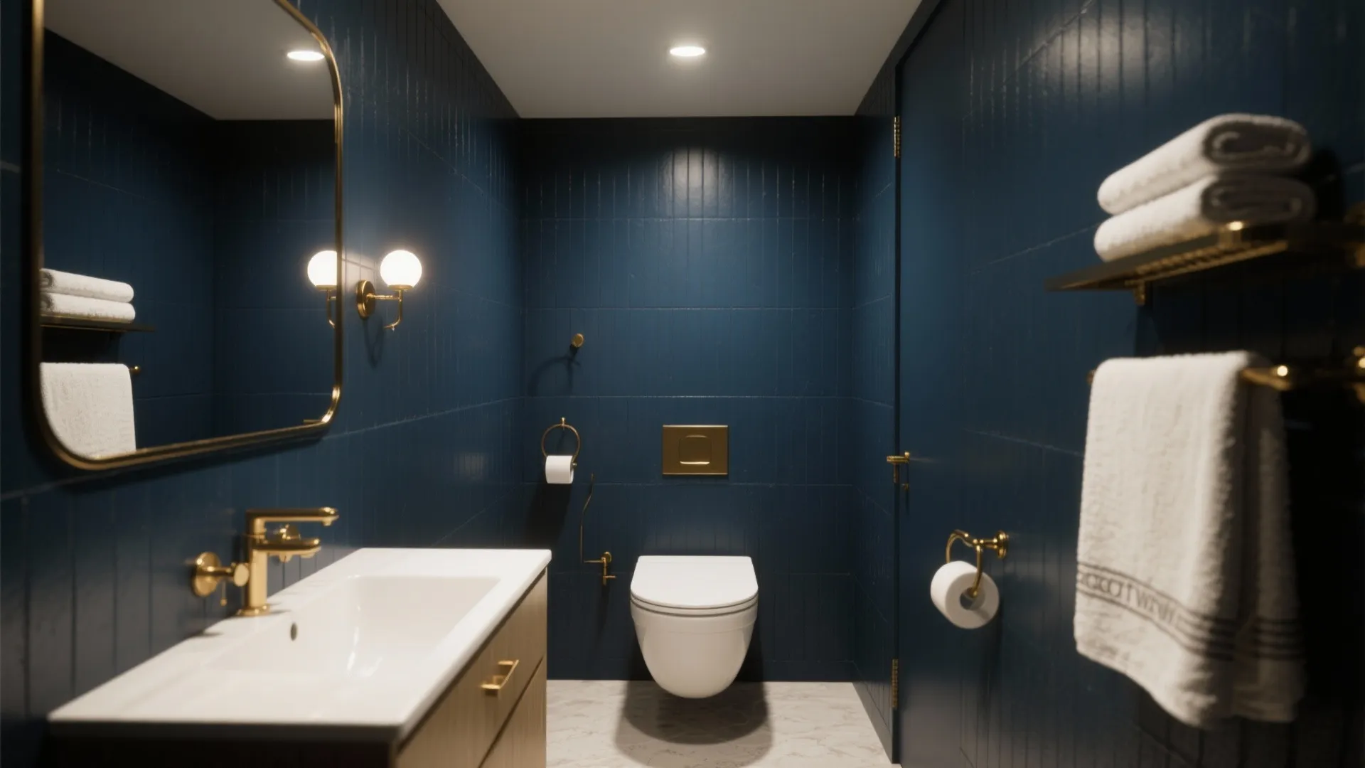 4. Bold, Dark Palettes