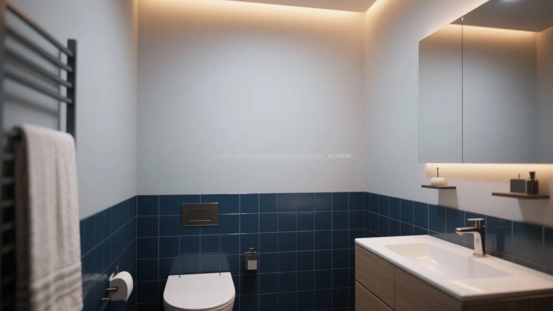 Tip 1: Deep Navy Meets Soft Dove Grey