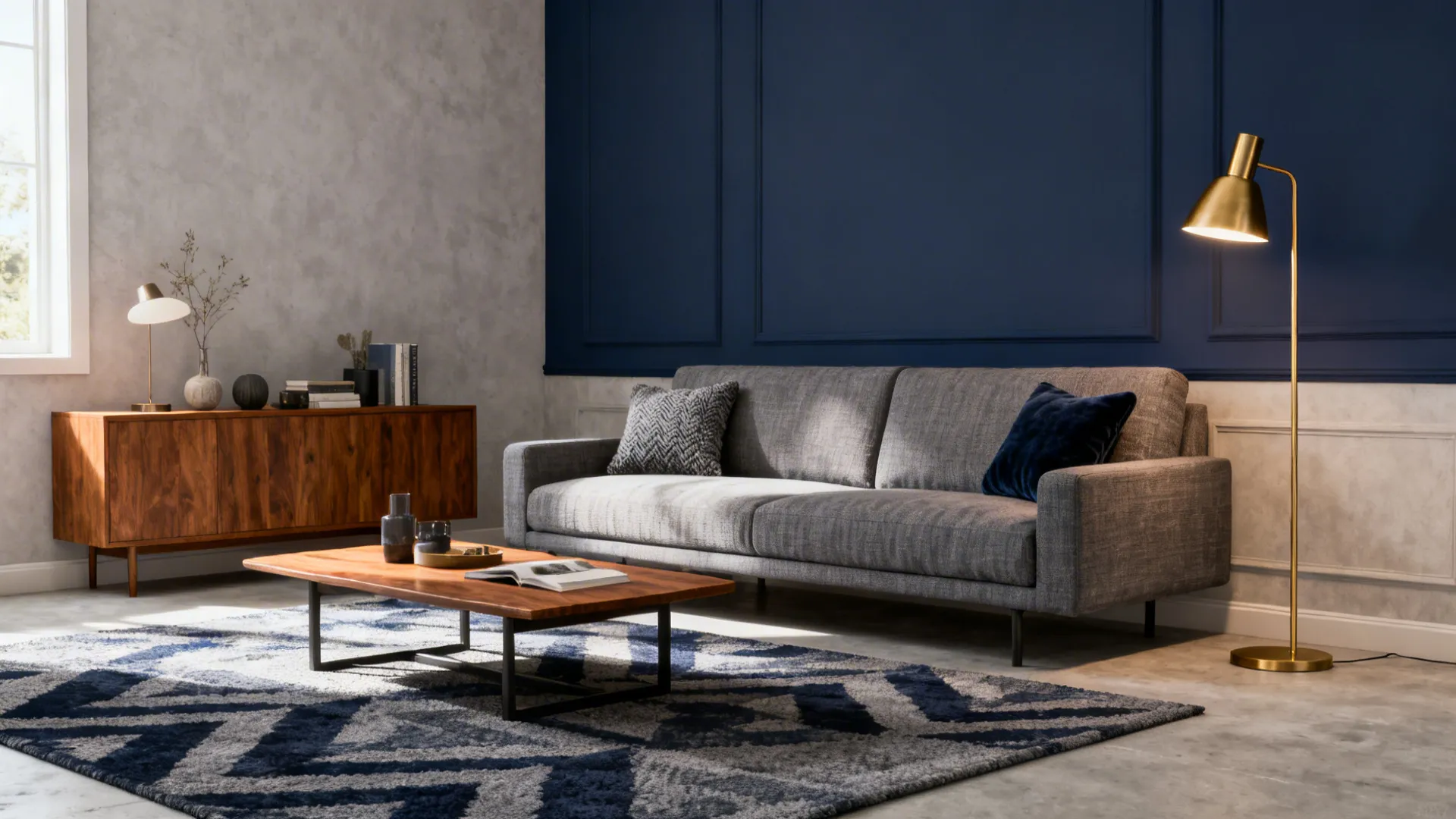 Navy Blue & Grey Living Room Ideas — 5 Inspo: Creative small-space tips and real-project tricks for navy blue and grey living rooms