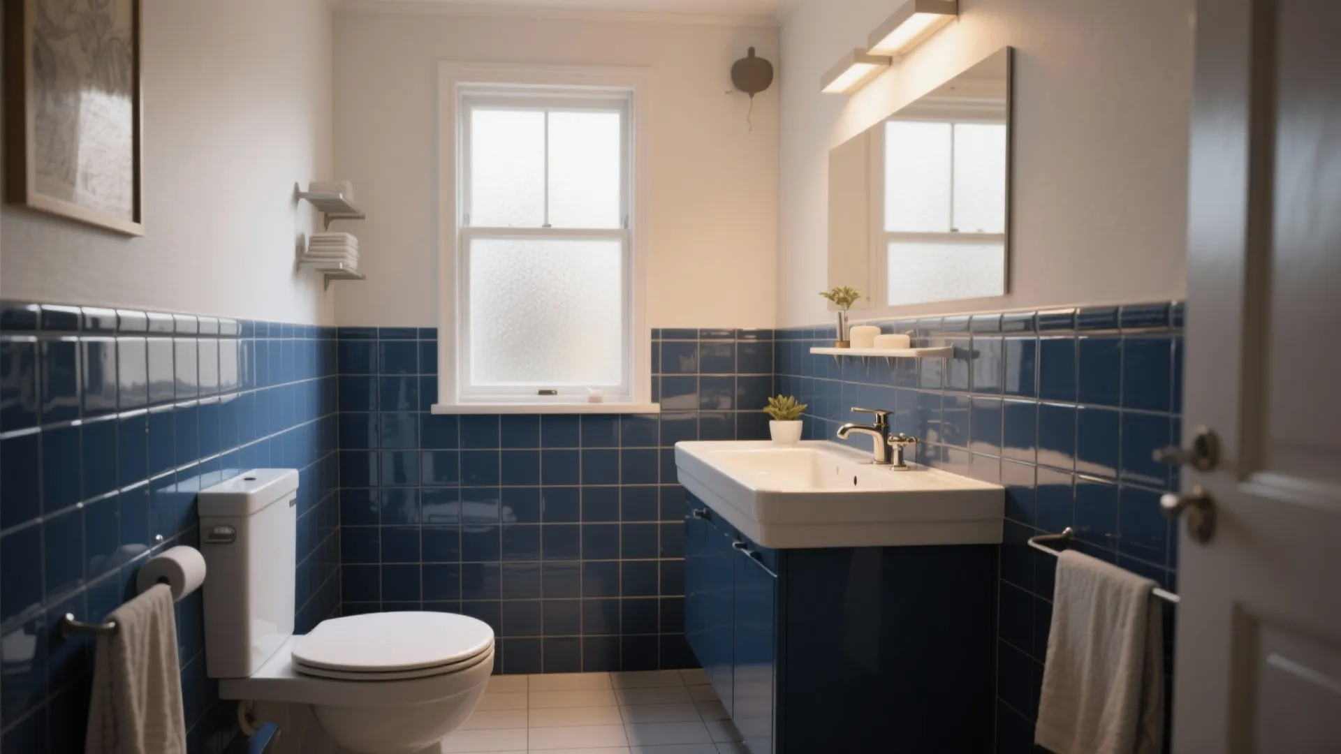 5 Paint Ideas for Tiled Bathrooms