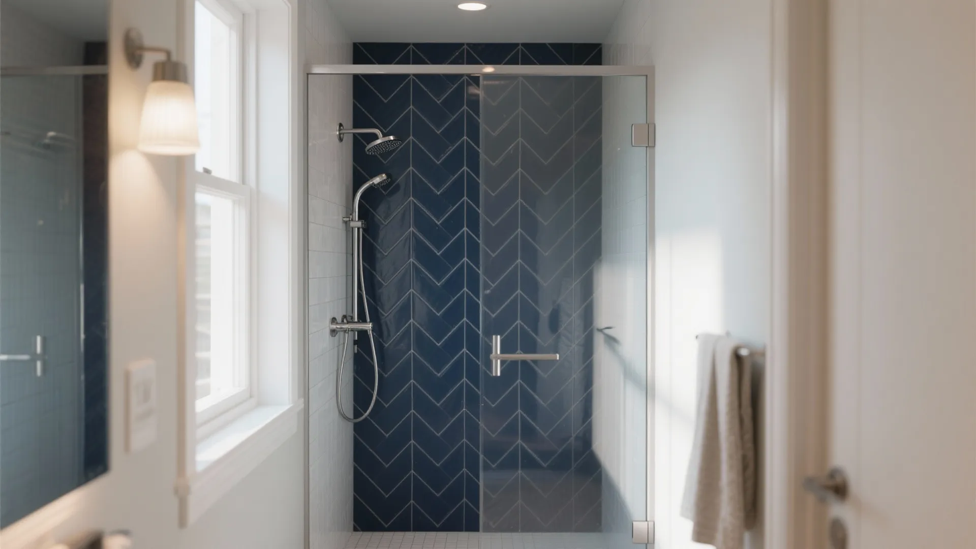 8. Statement Tiles in the Shower