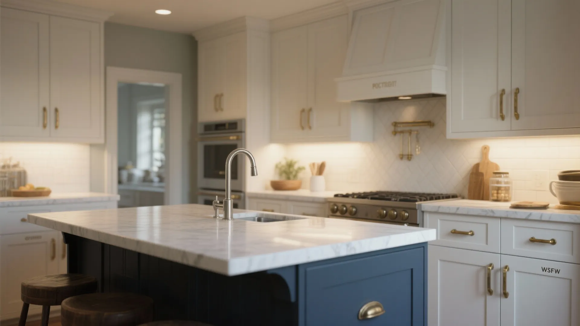 1. Contrast with a moody island