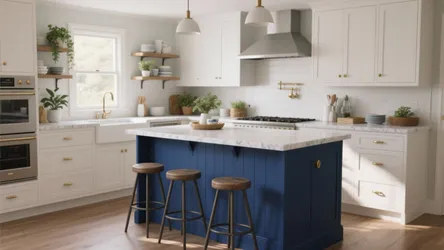 5 Blue Kitchen Island Ideas for Small Spaces