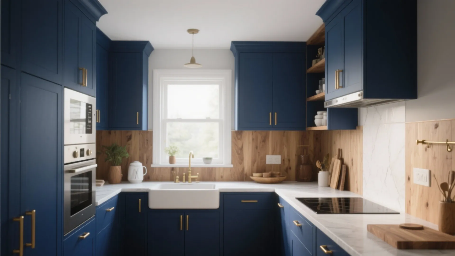 10 Navy Blue Kitchen Cabinet Ideas