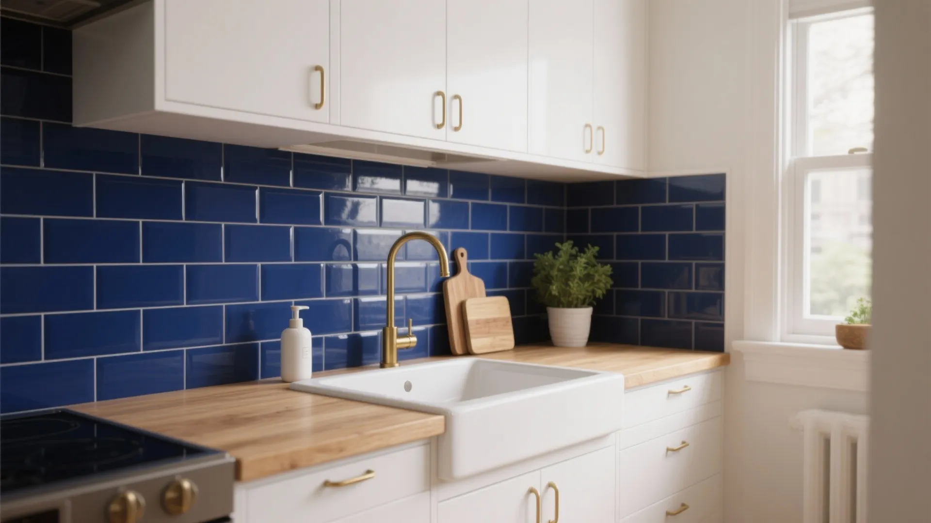 5 Blue Backsplash Ideas for Small Kitchens: Bright, bold, and smart: 5 blue backsplash inspirations to upgrade compact kitchens