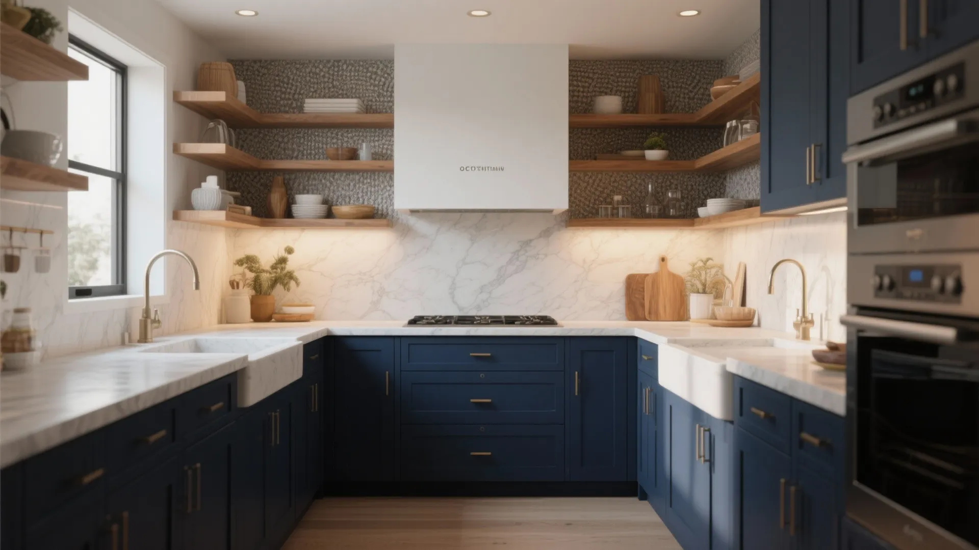 4. Classic Navy with Light Counters