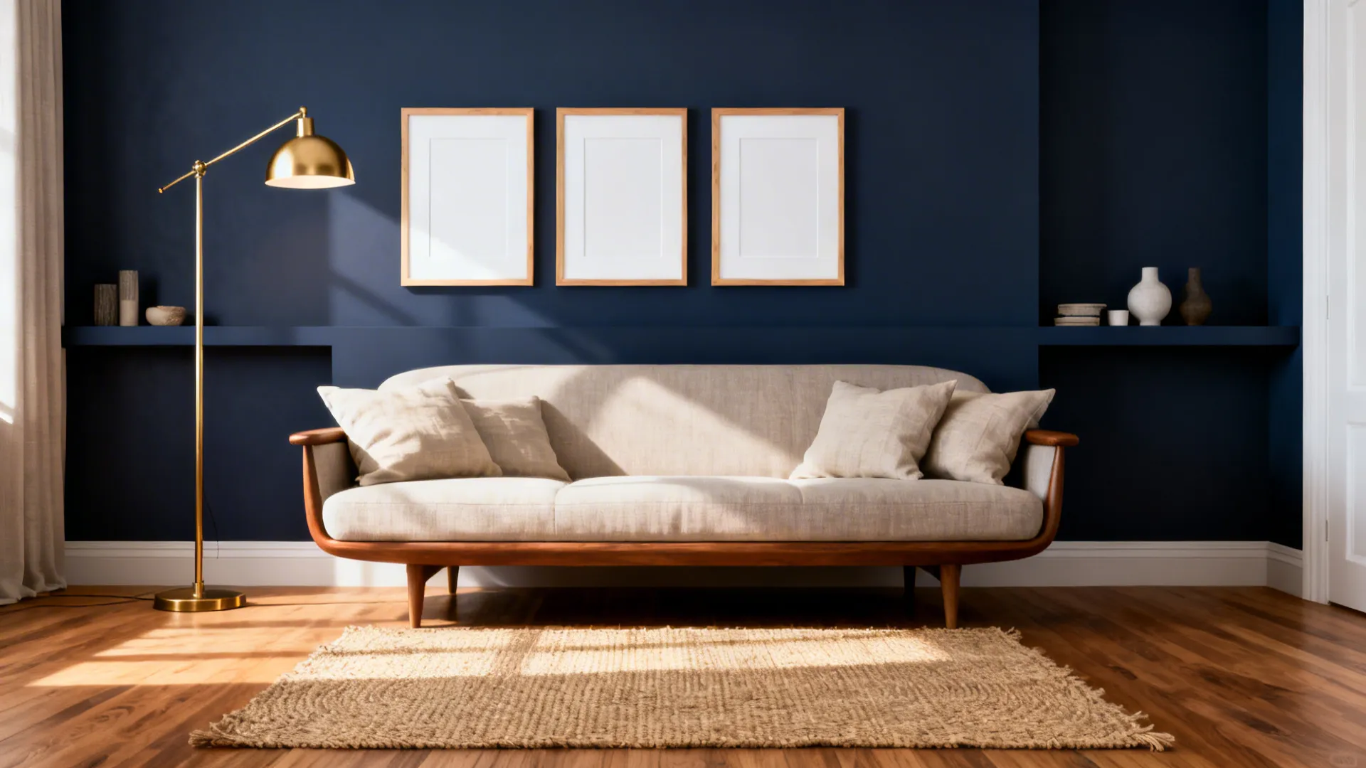 Navy Blue Accent Wall Ideas (5 Ways)