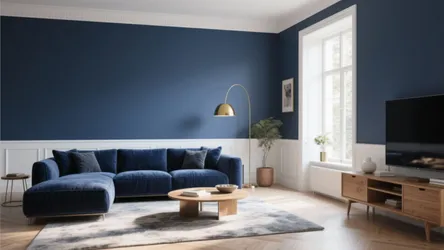 10 Navy Blue Living Room Decorating Ideas