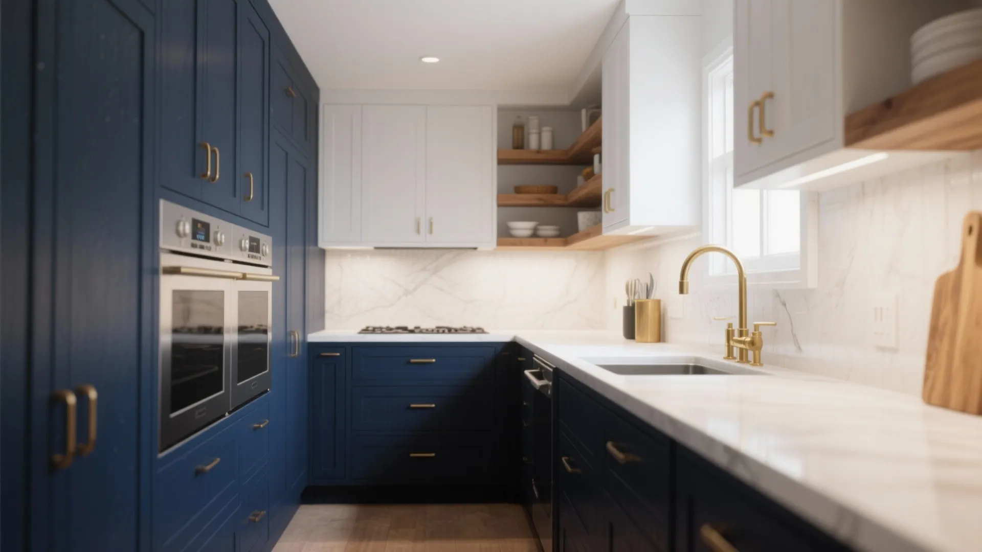 2. Deep Navy or Indigo Base