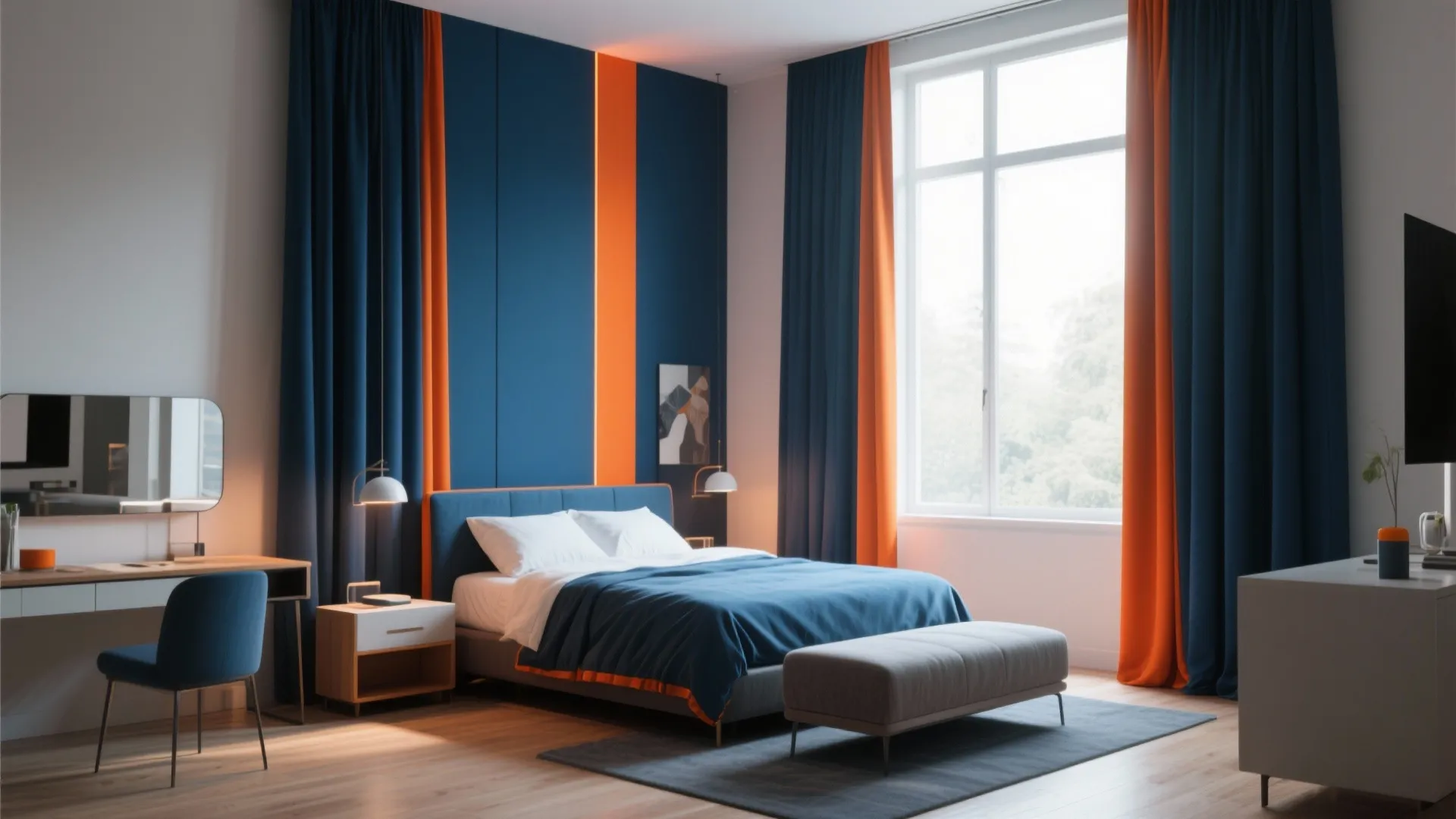 9. Statement Curtains